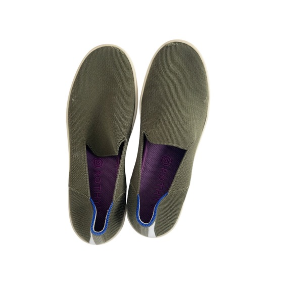 Rothy's Shoes - Rothy's Olive Green Knit Slip-On Sneakers Size‎ 8